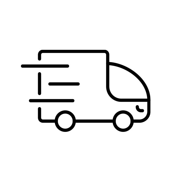 car in motion icon