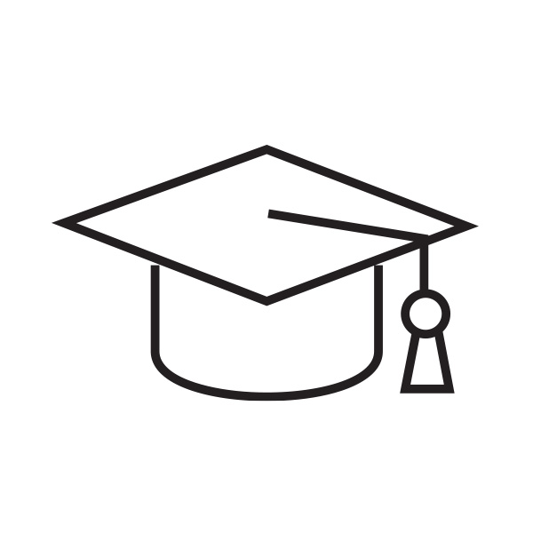 graduate hat  icon